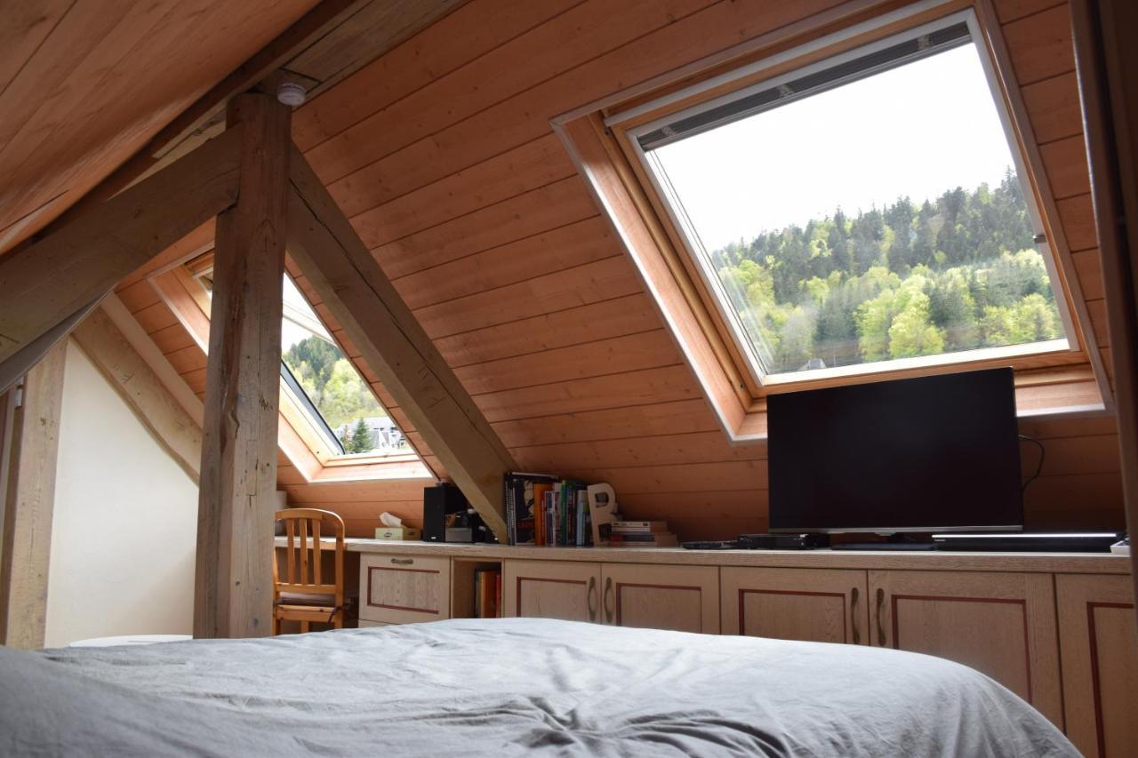 Petit Duplex De Charme Sous Les Toits Du Mont-Dore Esterno foto