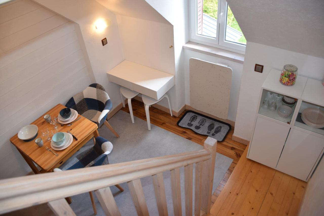 Petit Duplex De Charme Sous Les Toits Du Mont-Dore Esterno foto